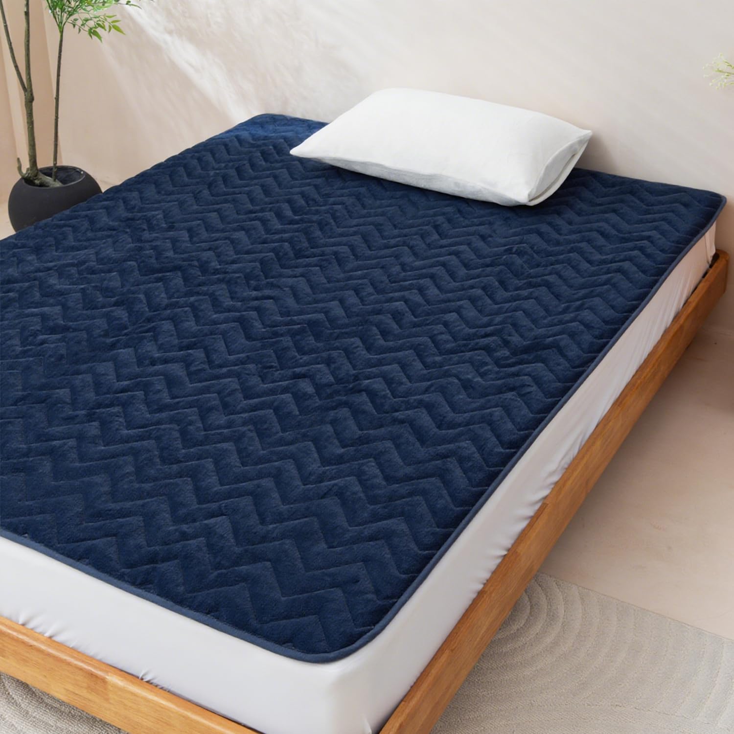 マイクロボア、敷きパッド、シングル100×200cm、備長炭入、マイナスイオン① 楽天市場】Fab the Home ムクムク 敷きパッド シングル 100×200cm 洗濯